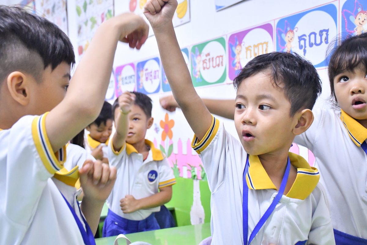 IIA students in classroom
